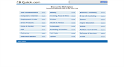 Desktop Screenshot of cbquick.com